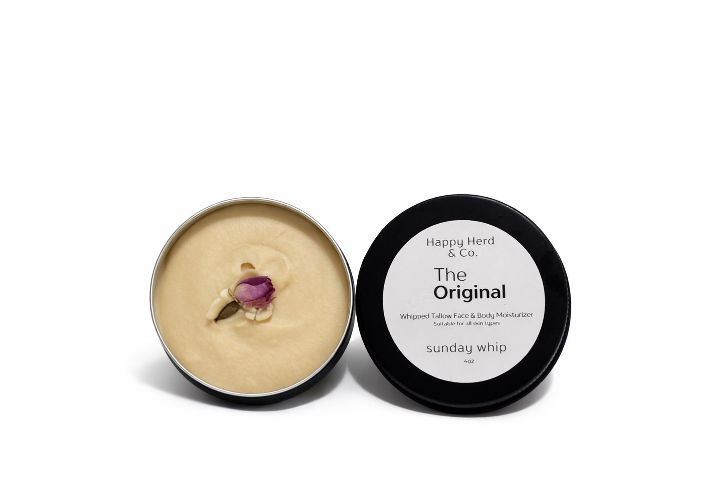 The Original Tallow Face & Body Whip - 2oz