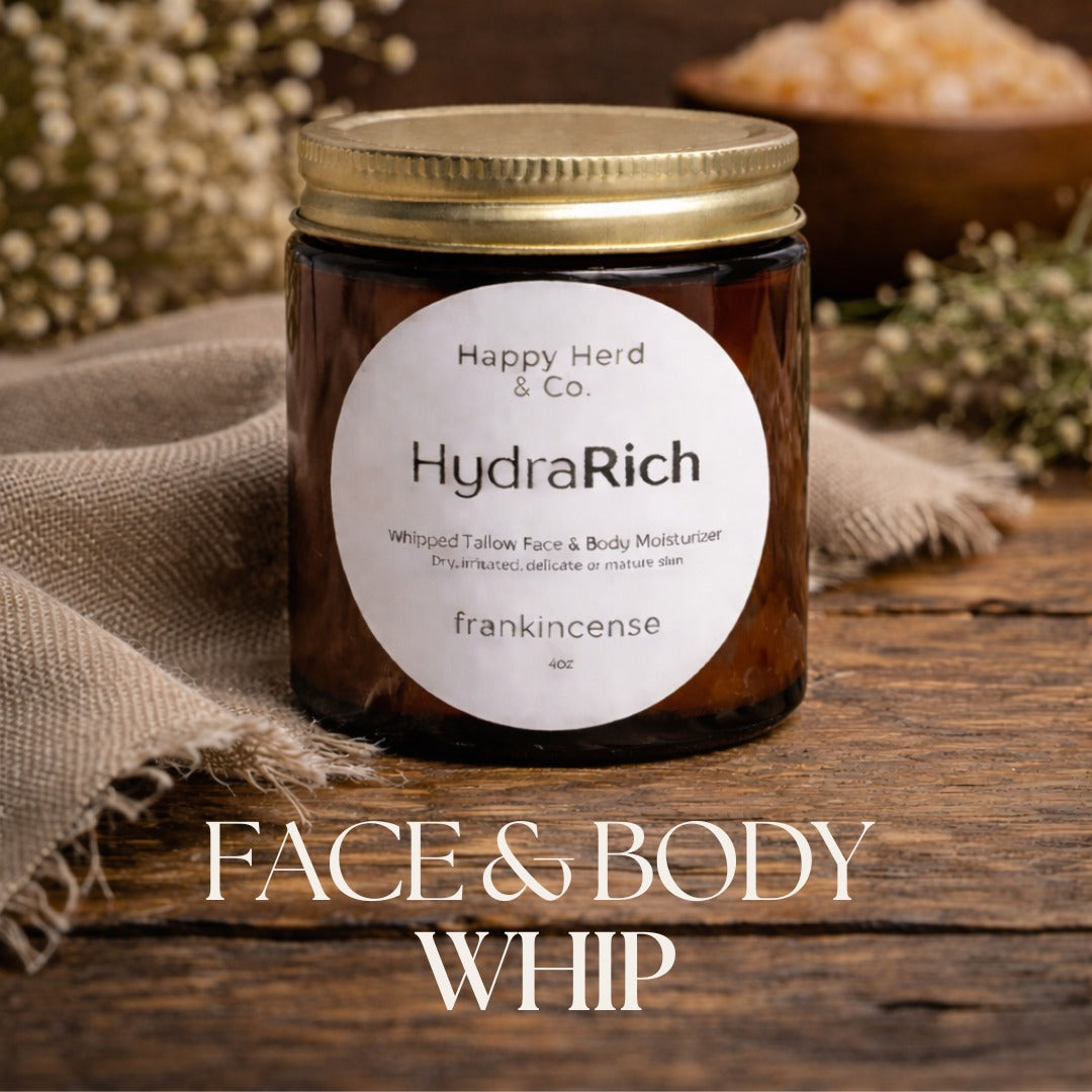 HydraRich                                Tallow Face & Body Whip